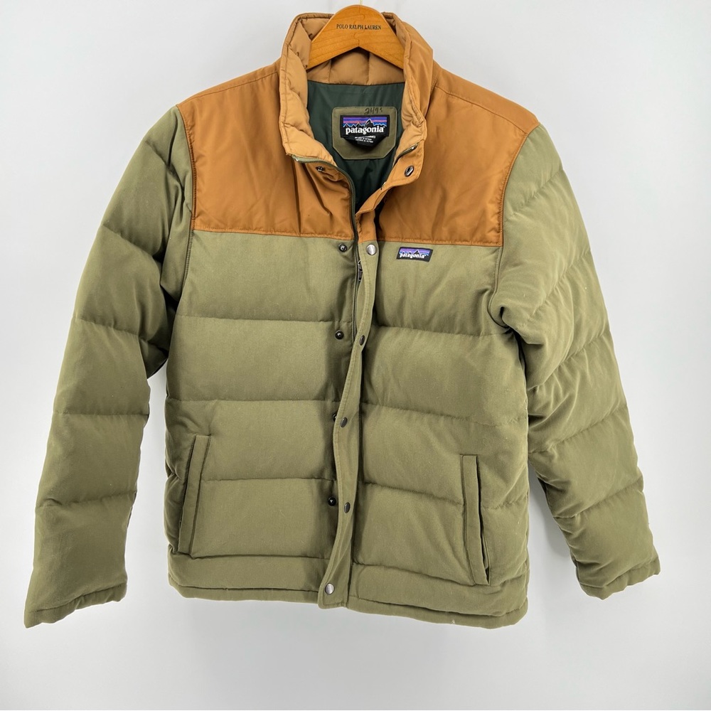 Mens Patagonia Bivy duck down coat size medium